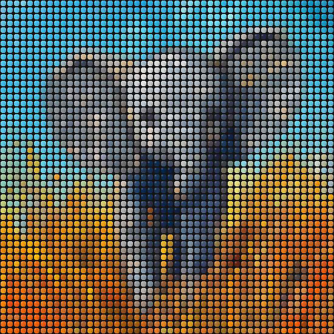 Fuse Beads Safari Baby Animals - Book 3