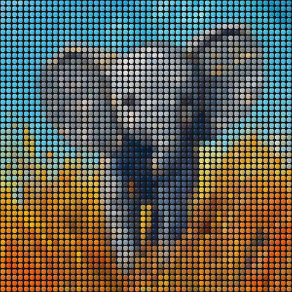 Fuse Beads Safari Baby Animals - Book 3