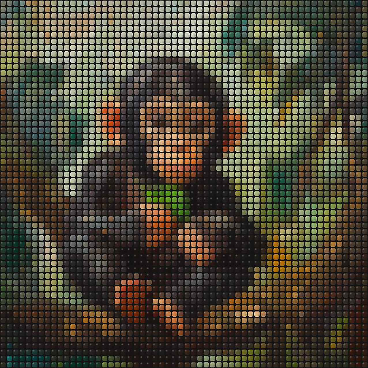 Fuse Beads Safari Baby Animals - Book 3