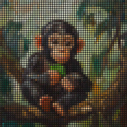 Fuse Beads Safari Baby Animals - Book 3