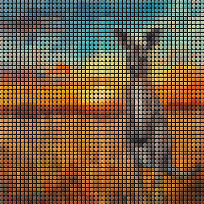 Fuse Beads Safari Baby Animals - Book 1