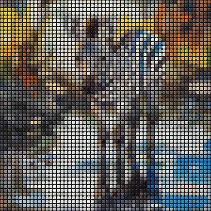 Fuse Beads Safari Baby Animals - Book 7