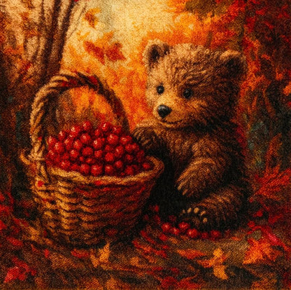 Latch Hook Forest Baby Animals - Book 1