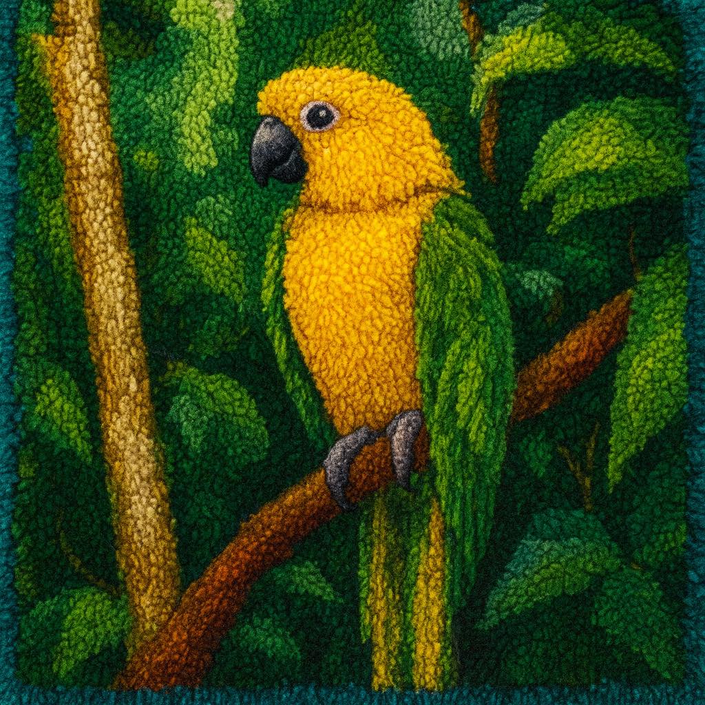 Latch Hook Magic Birds - Book 1